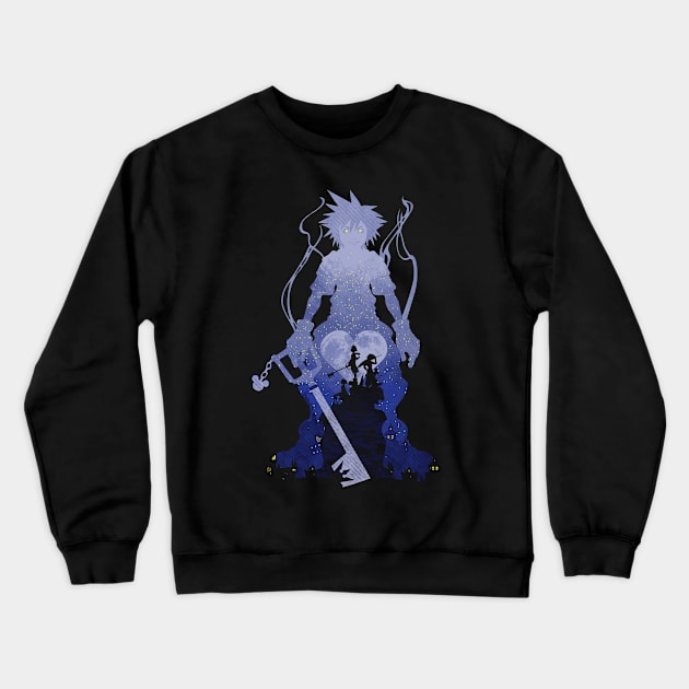 Heartless Hero Crewneck Sweatshirt by Daletheskater